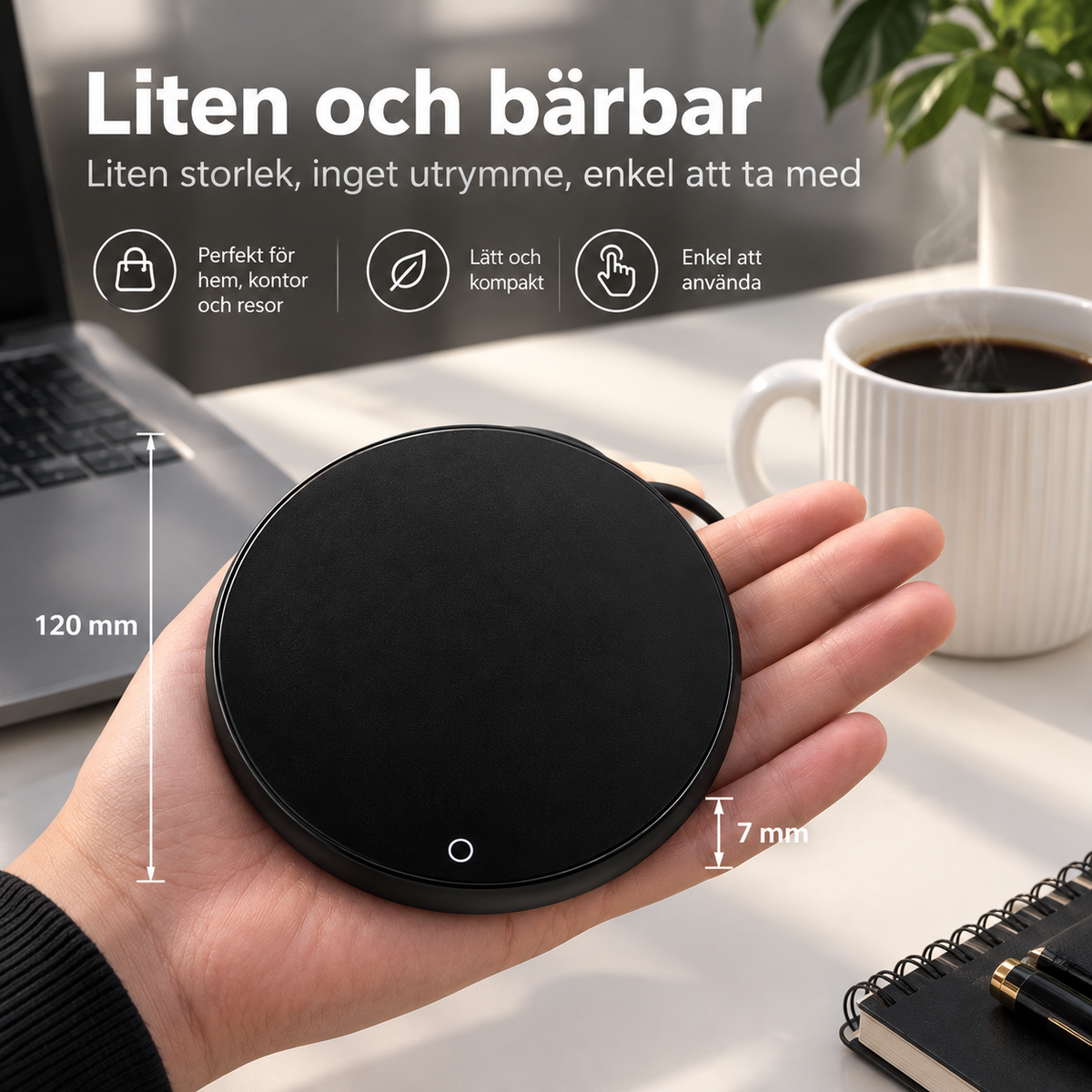 USB-muggvärmare – Håll kaffe och te varmt längre