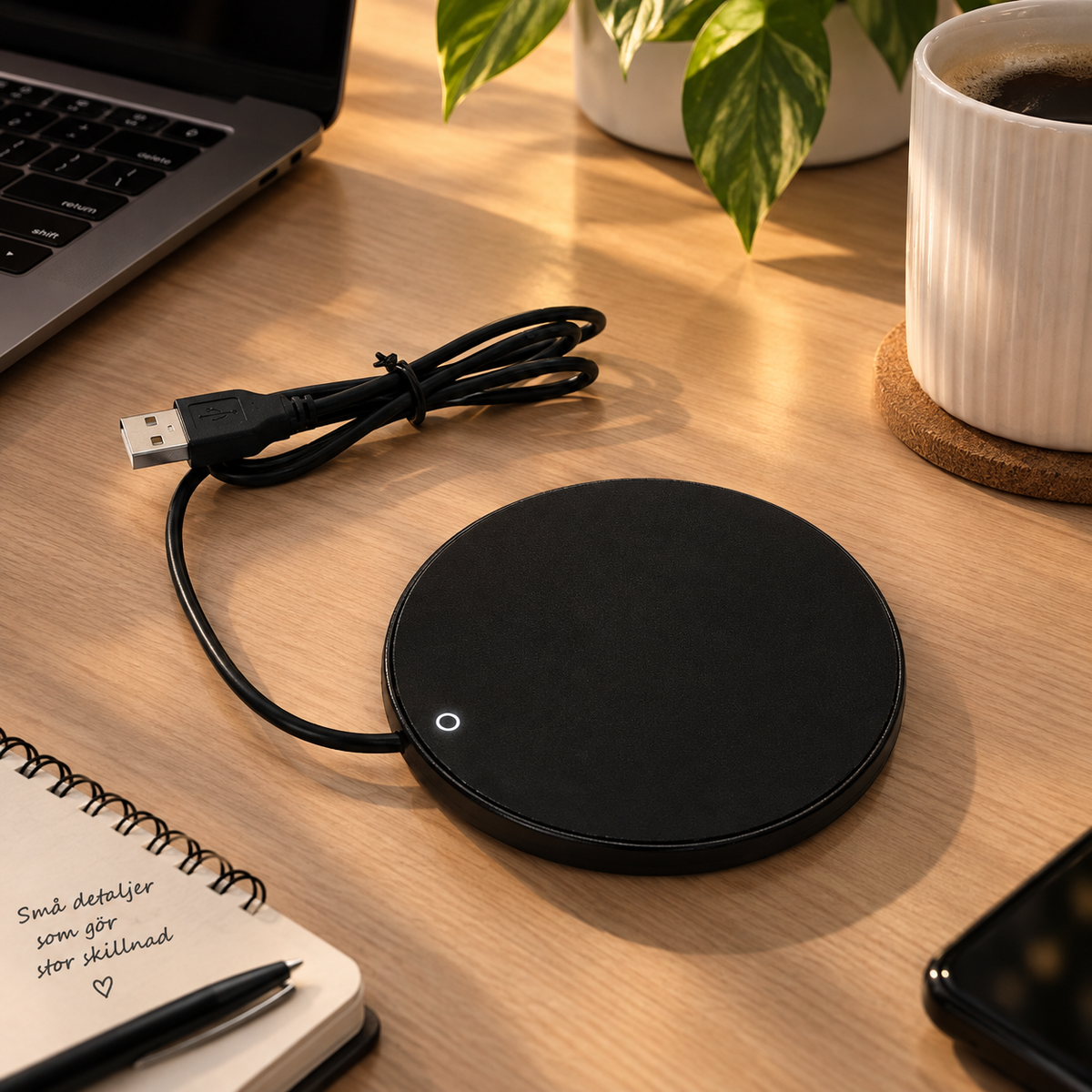 USB-muggvärmare – Håll kaffe och te varmt längre