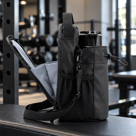 Magnetisk Gymväska För Vattenflaska Och Mobil