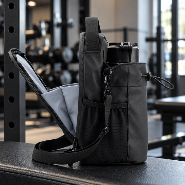 Magnetisk Gymväska För Vattenflaska Och Mobil