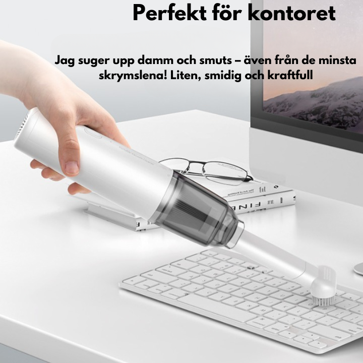Portabel Handdammsugare Mini – Trådlös och Lätt