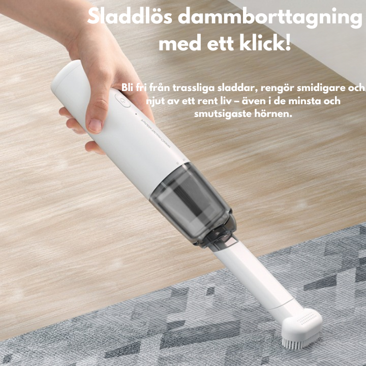 Portabel Handdammsugare Mini – Trådlös och Lätt