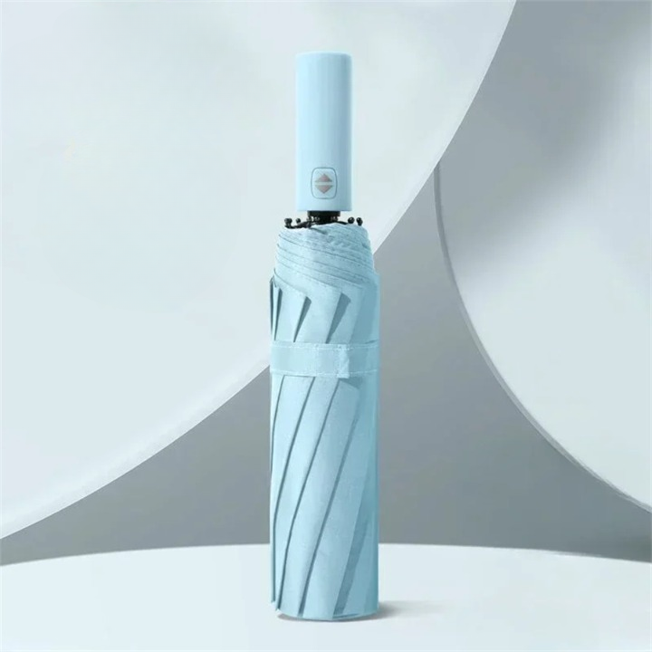Automatiskt Vindstarkt Paraply Med UV-Skydd