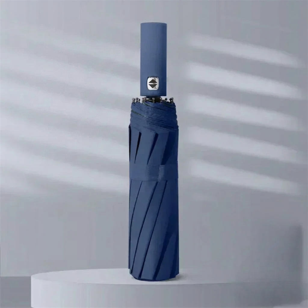Automatiskt Vindstarkt Paraply Med UV-Skydd